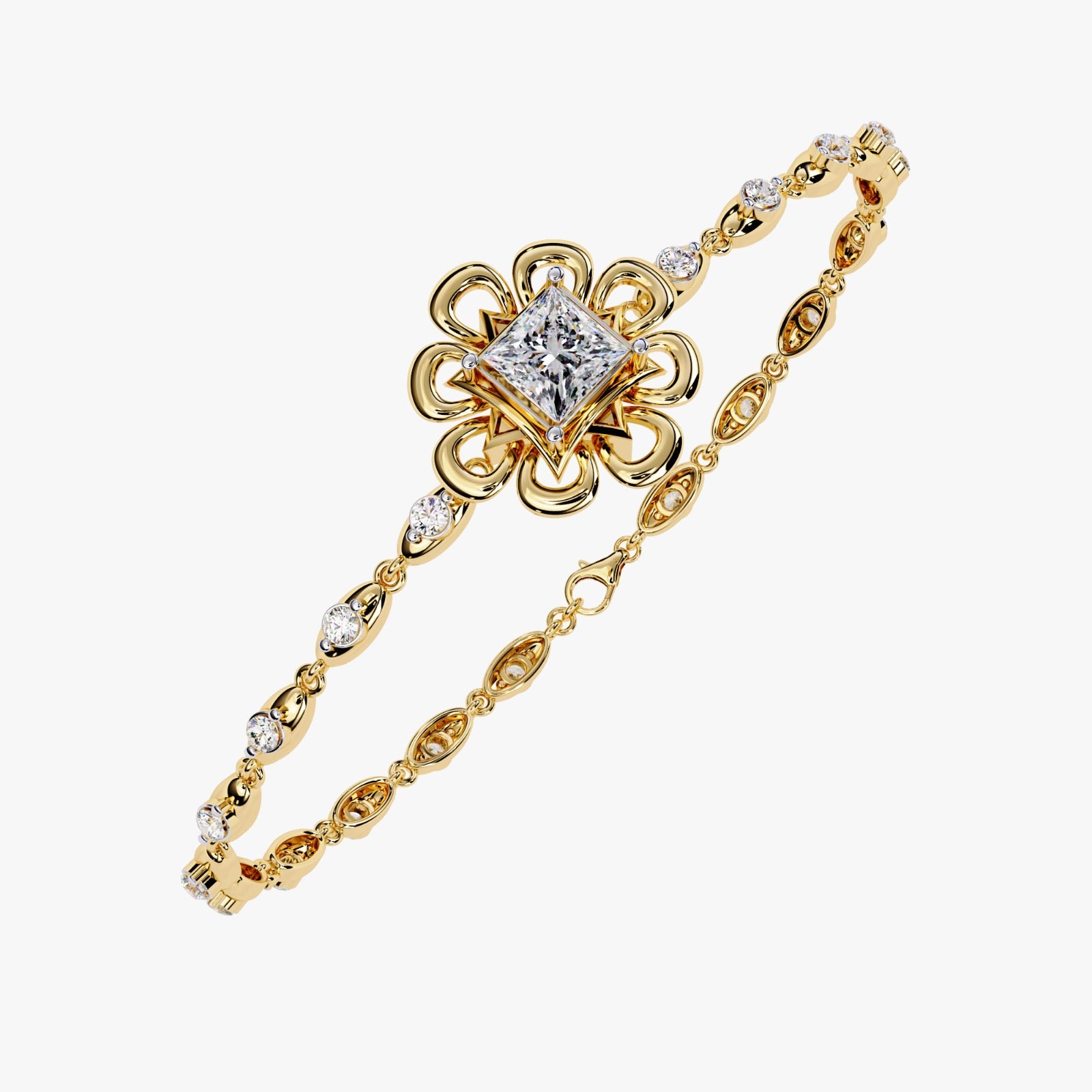 Solitairekart 2.11ct Lab Grown Diamond Bracelet
